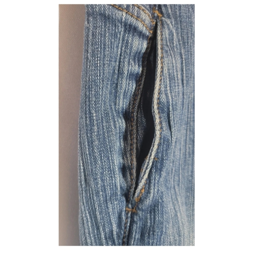 J Galt Shanghai Women's Jeans Blue Size Small Flared Bell Medium Wash Stylish - Picture 5 of 9